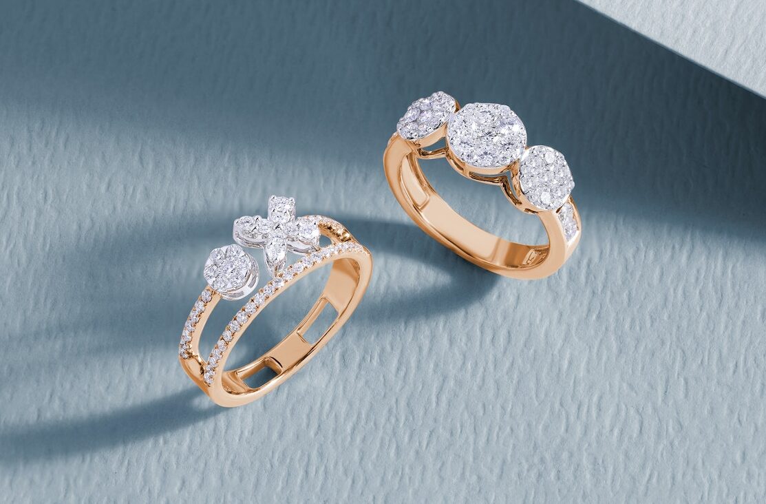 Gold Ring with Diamonds