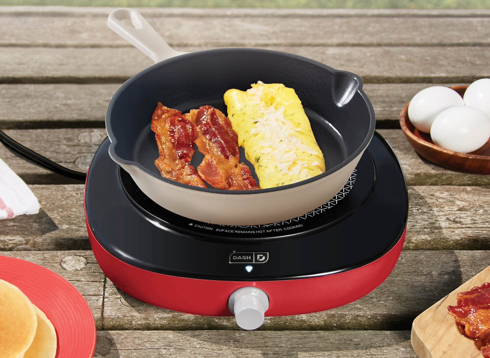 The DASH Electric Cooker: Infrared Technology for Perfectly Cooked Meals.