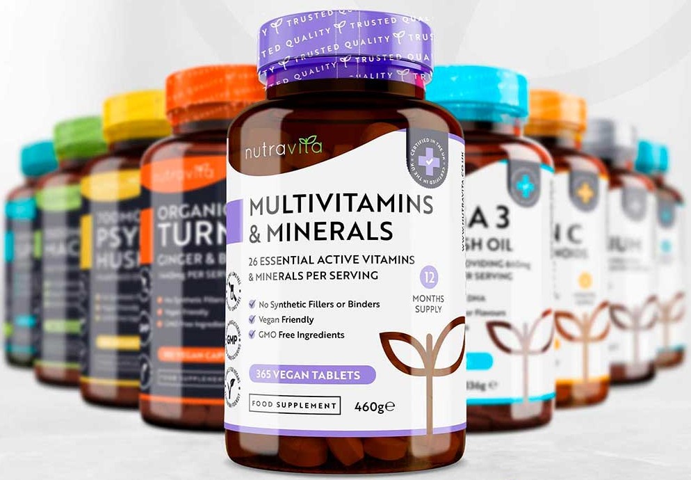 Multivitaminico e Minerali - 365 Compresse Vegane