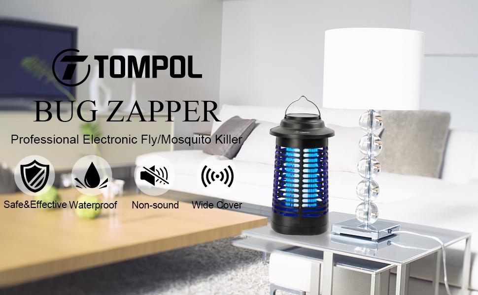 TOMPOL Bug Zapper for Indoor and Outdoor
