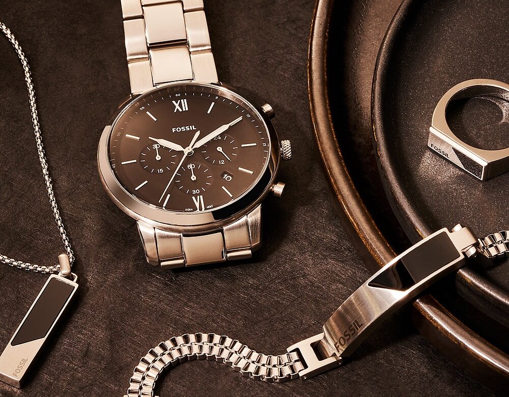 Fossil Men's Neutra Stainless Steel Quartz Chronograph Watch