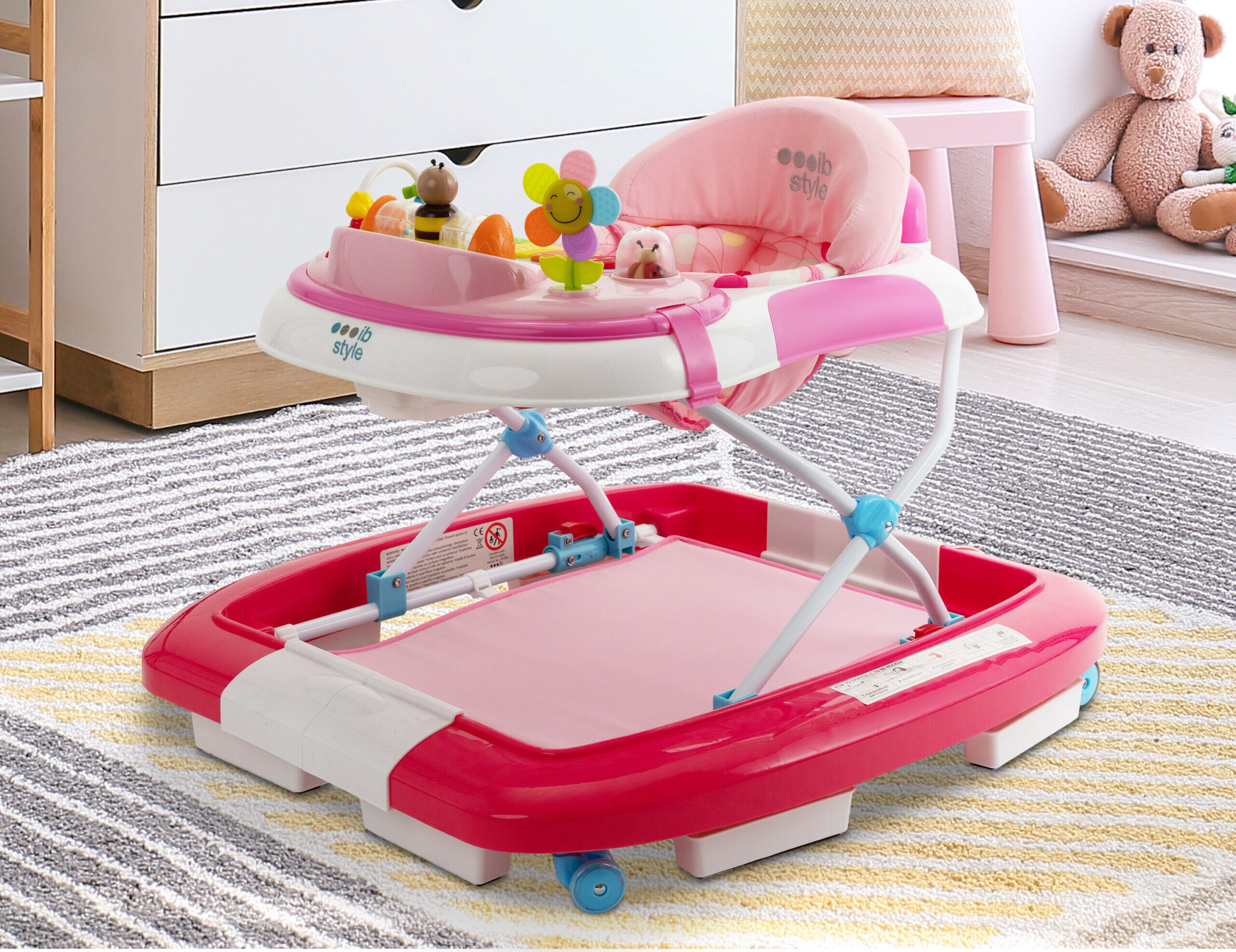 Useful Entertainment for your child; Provide a Safe and Secure Way to Keep an Eye on baby while Busy (Ib Style, Baby Walker)