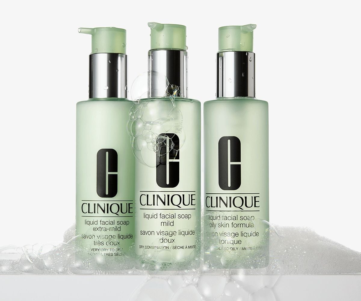 Clinique liquid face soap will give your skin renewal and rejuvenation!