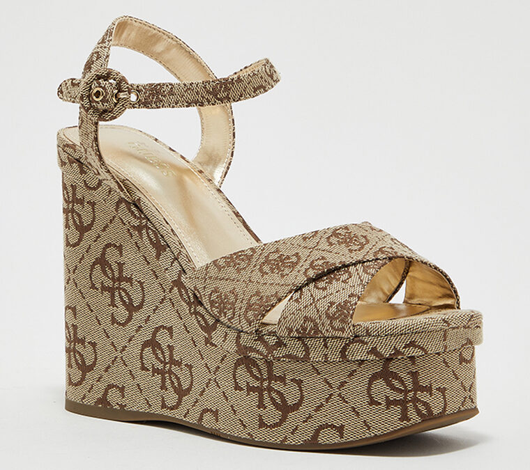 Give guess wedge sandals