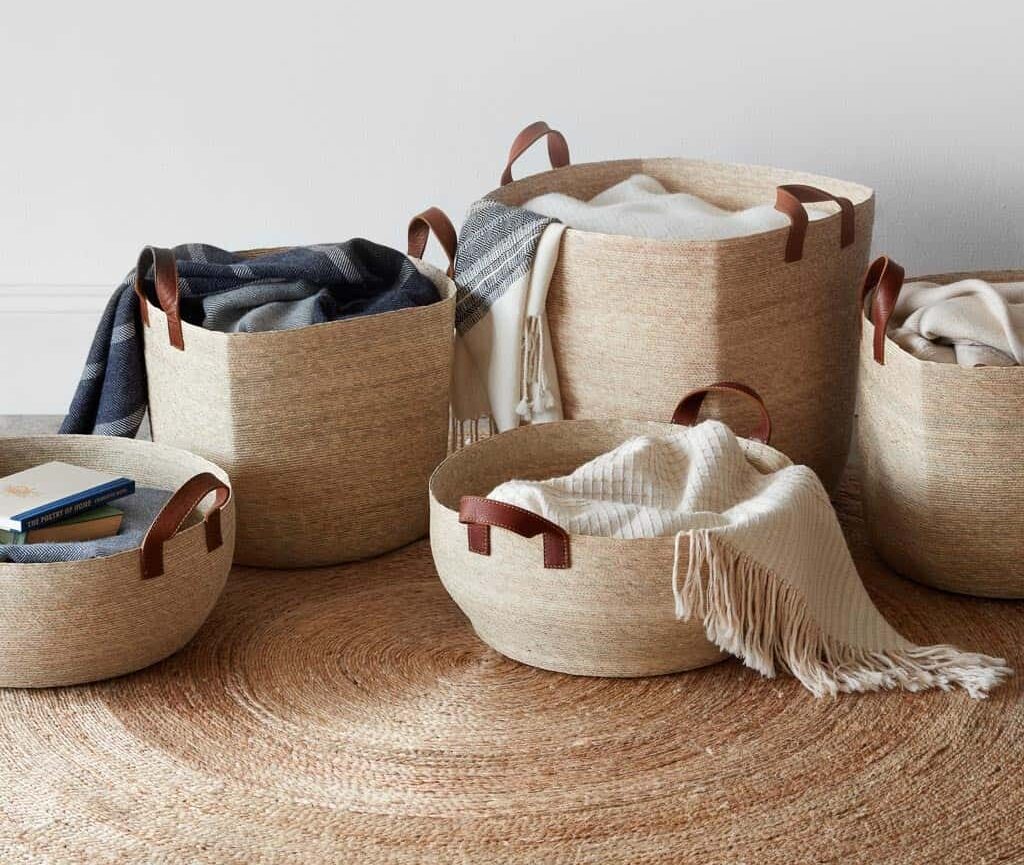 MERCADO FLOOR BASKETS