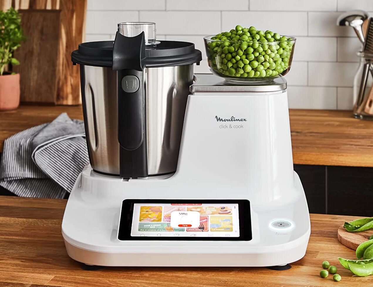 Moulinex Hf506111 Click & Cook Robot Da Cucina Multifunzione