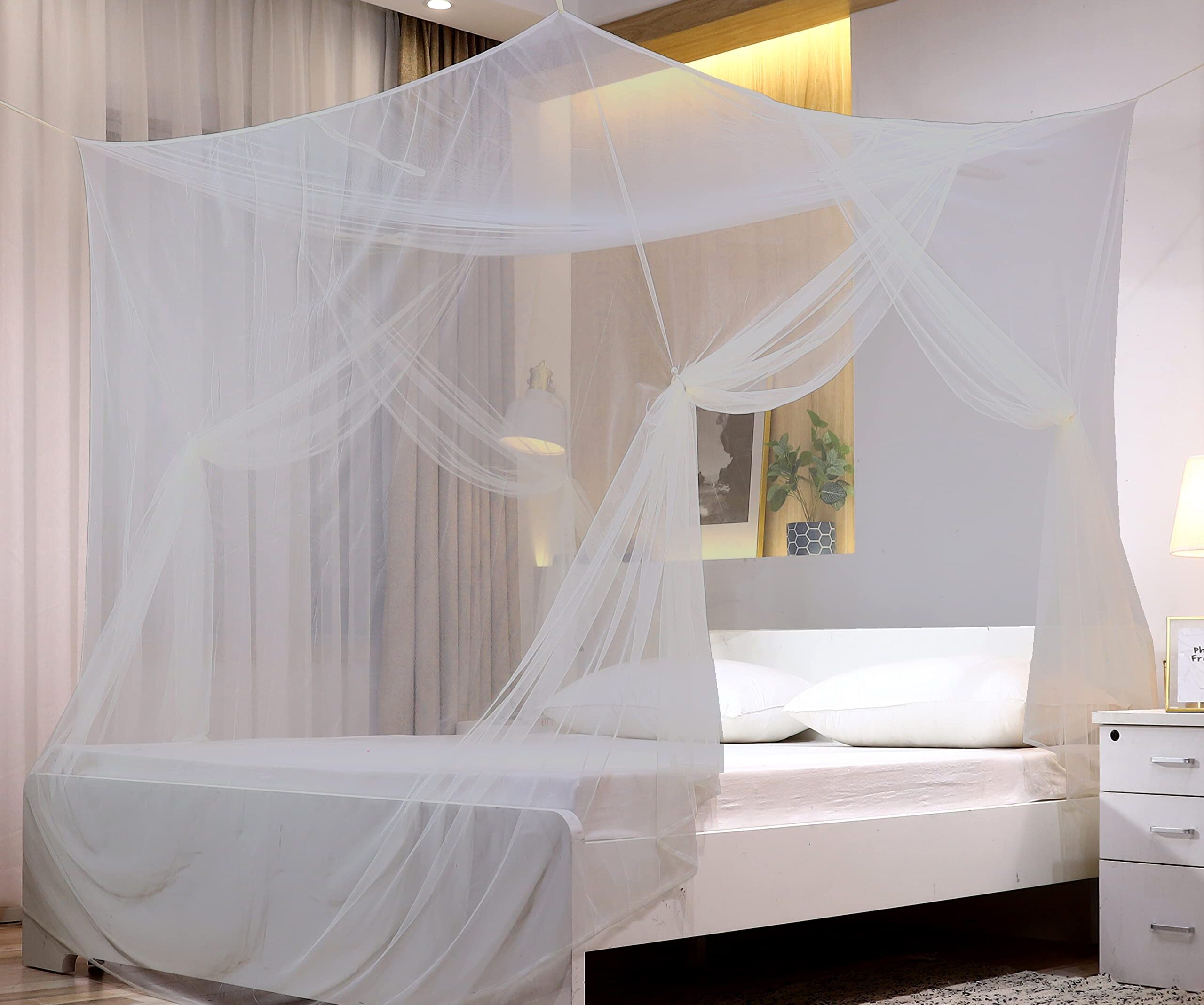 2 Openings Netting Mosquito Net for Beds