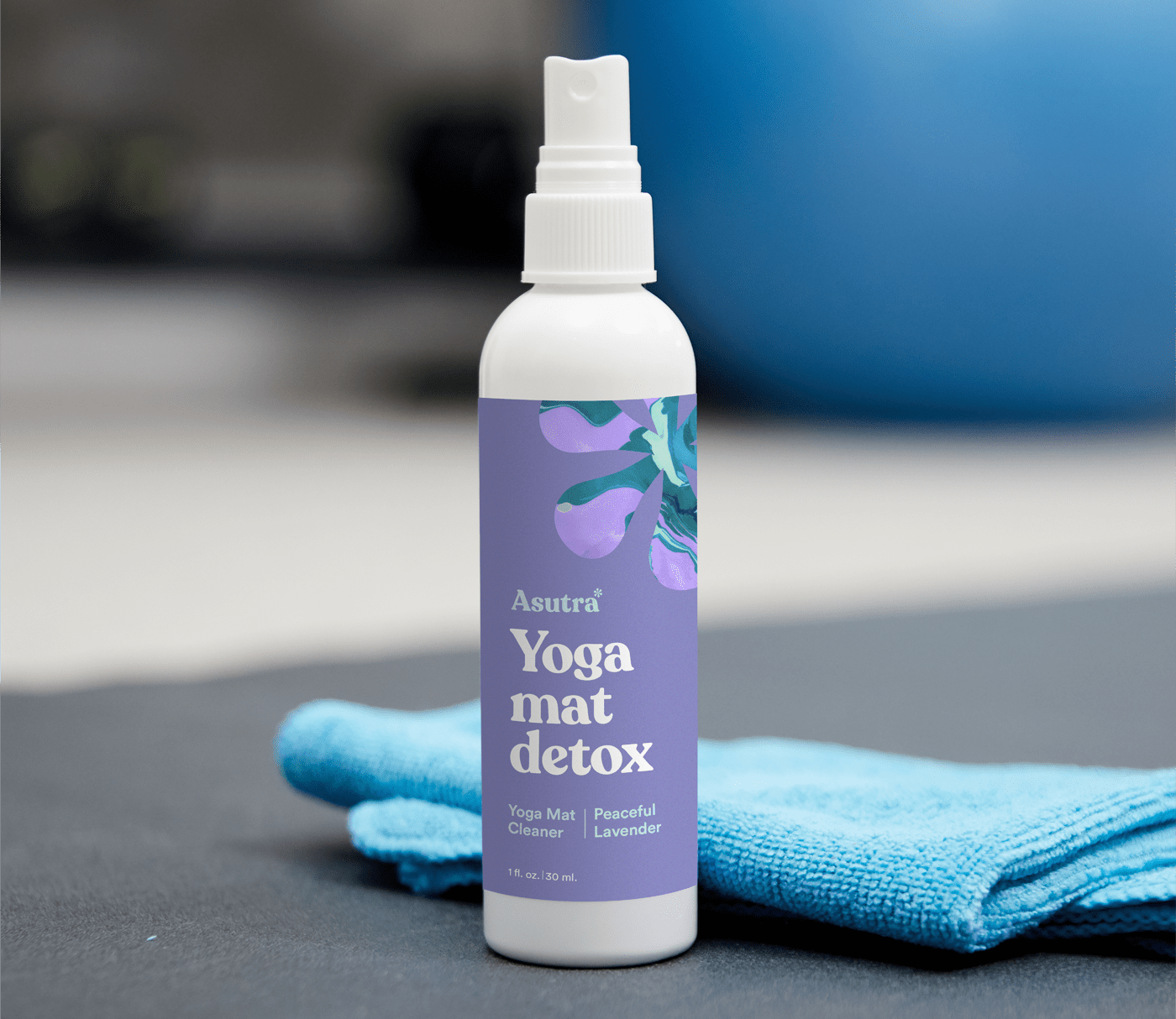 Peaceful Lavender Yoga Mat Cleaner
