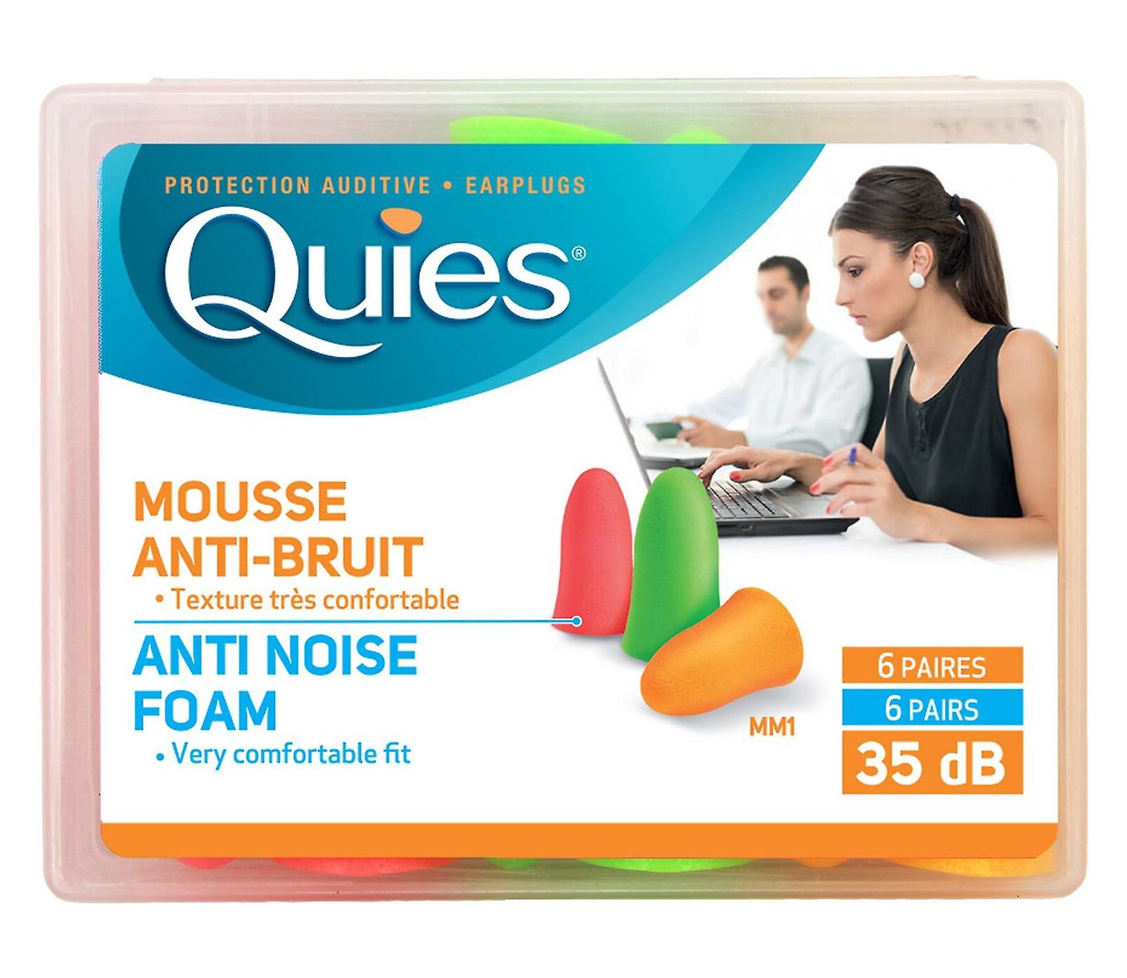 Quies Rubber Foam Ear Plugs