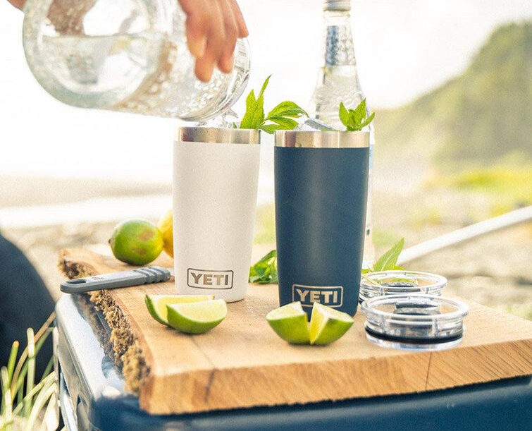 YETI Rambler 20 oz Stainless Steel Vacuum Insulated Tumbler w/MagSlider Lid