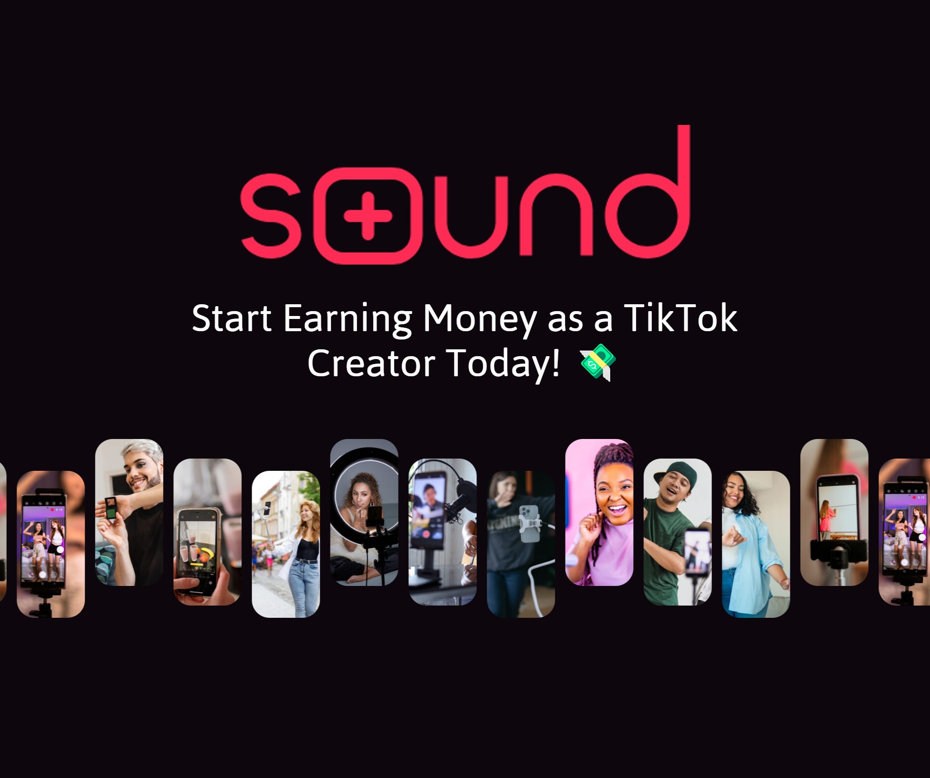 Make up to money Promoting Music using your TikTok Videos with SOUND.ME