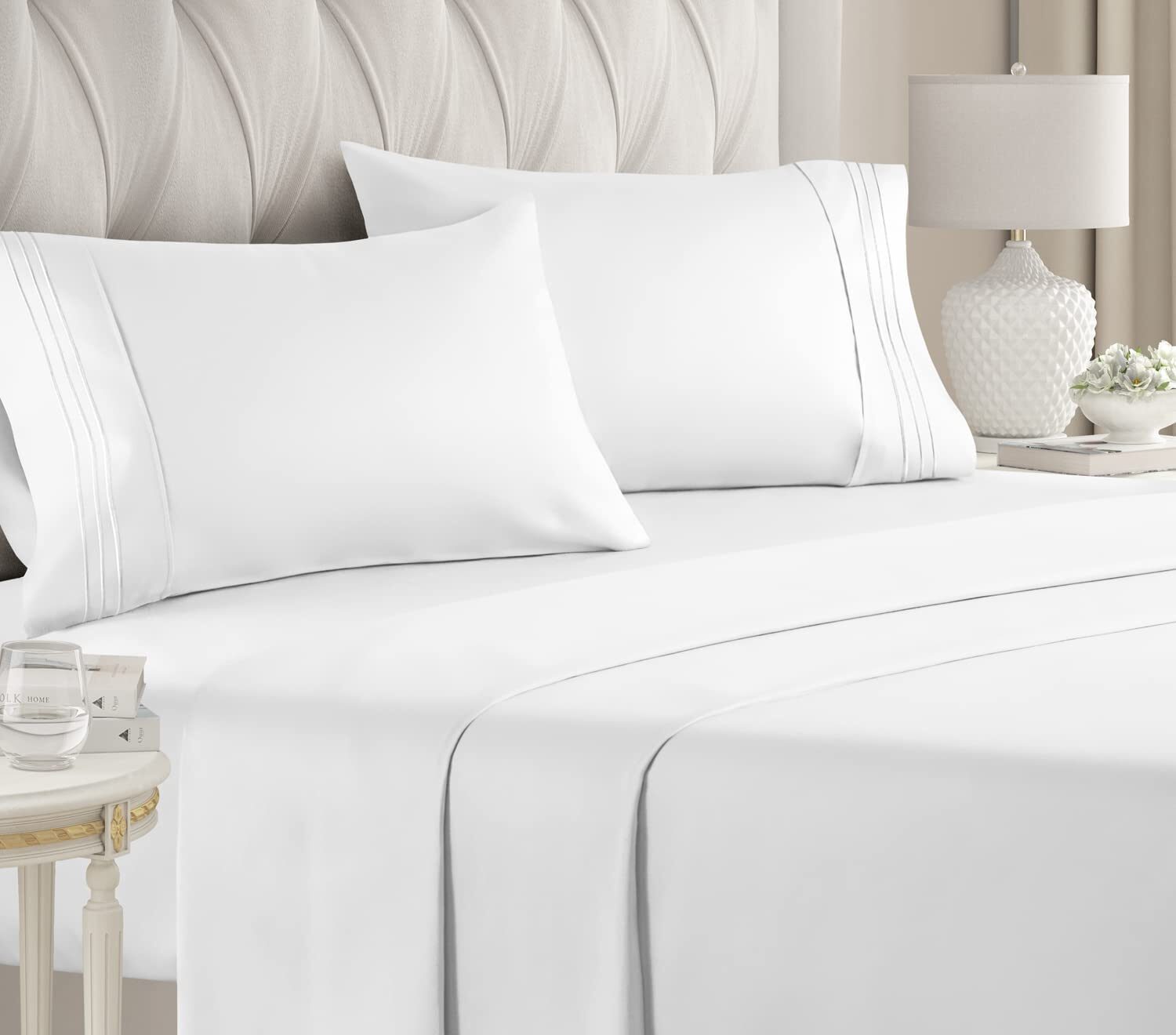 4 Piece Sheet Set – Breathable & Cooling