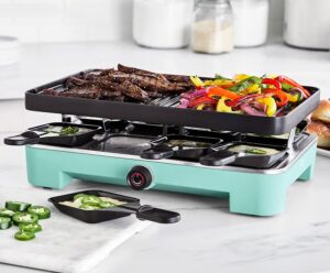 High-Quality Raclette Grill for Enjoying a Cheese Feast at Home