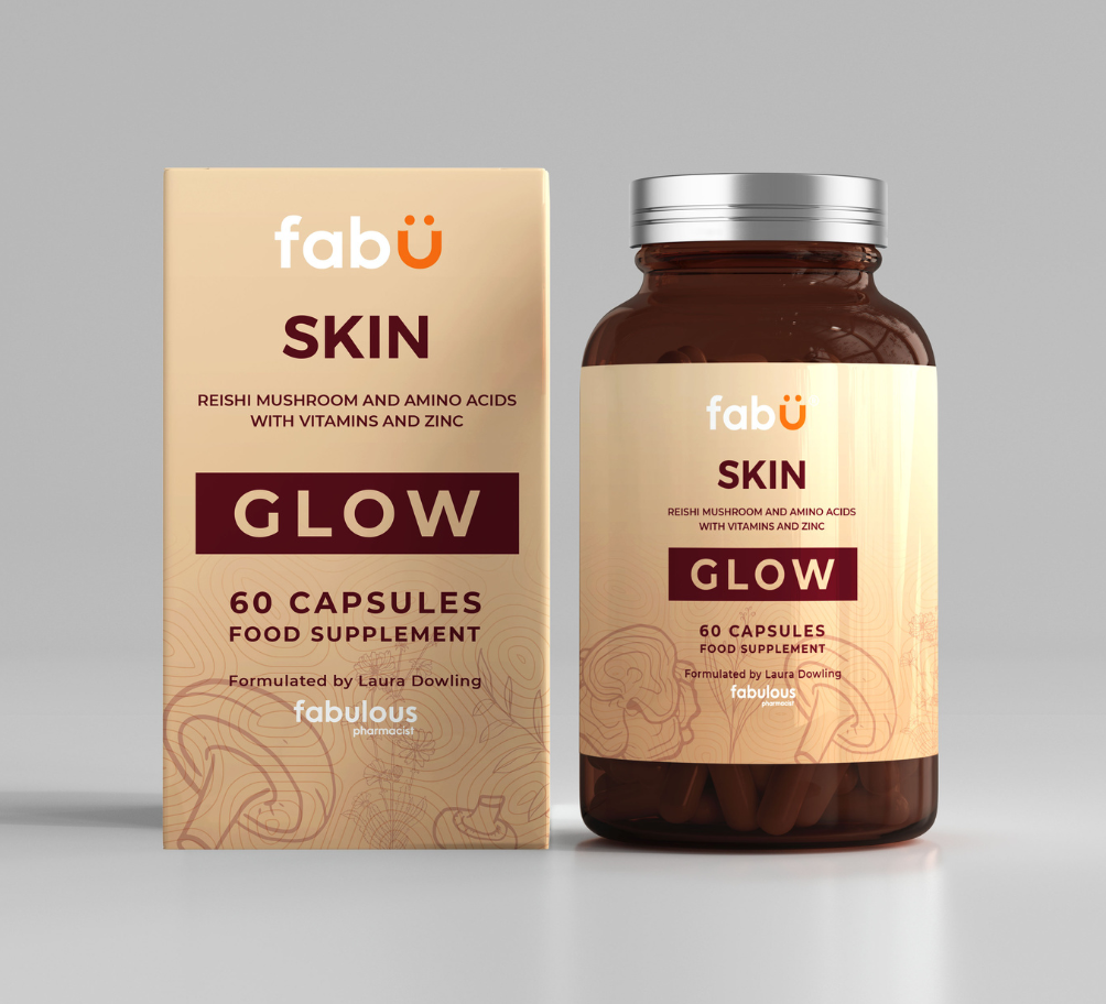 fabÜ SKIN GLOW – The Best Collagen Supplements for Sagging Skin