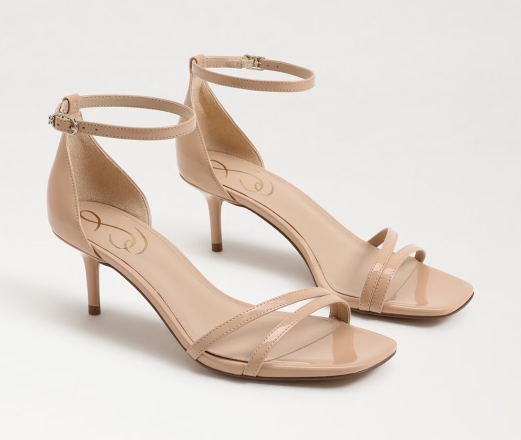 Peonie Kitten Heel Sandal