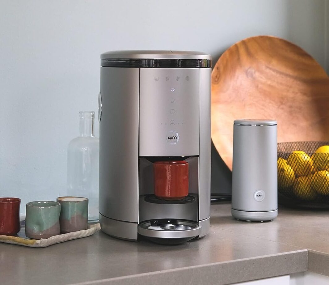 SPINN Coffee Maker & Milk Frother Bundle