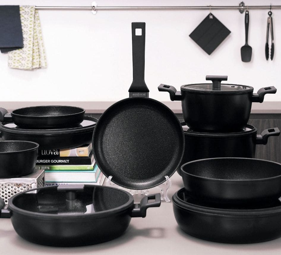 Sambonet Titan Pro non-stick Pan with lid diam