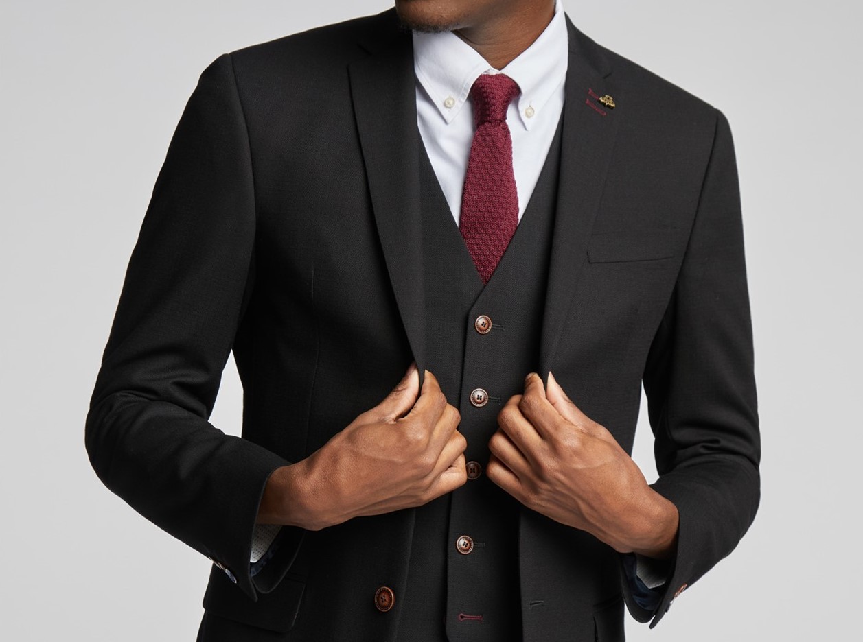 Black Texture Suit