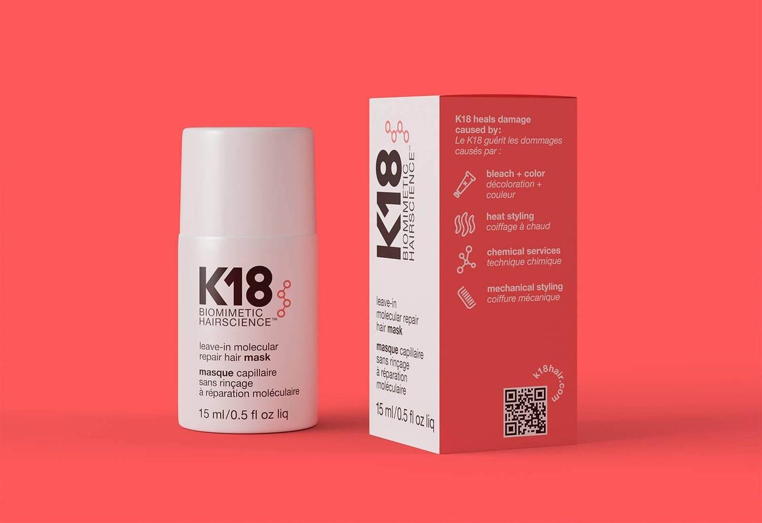 K18 Leave-In Molecular Repair Hair Mask