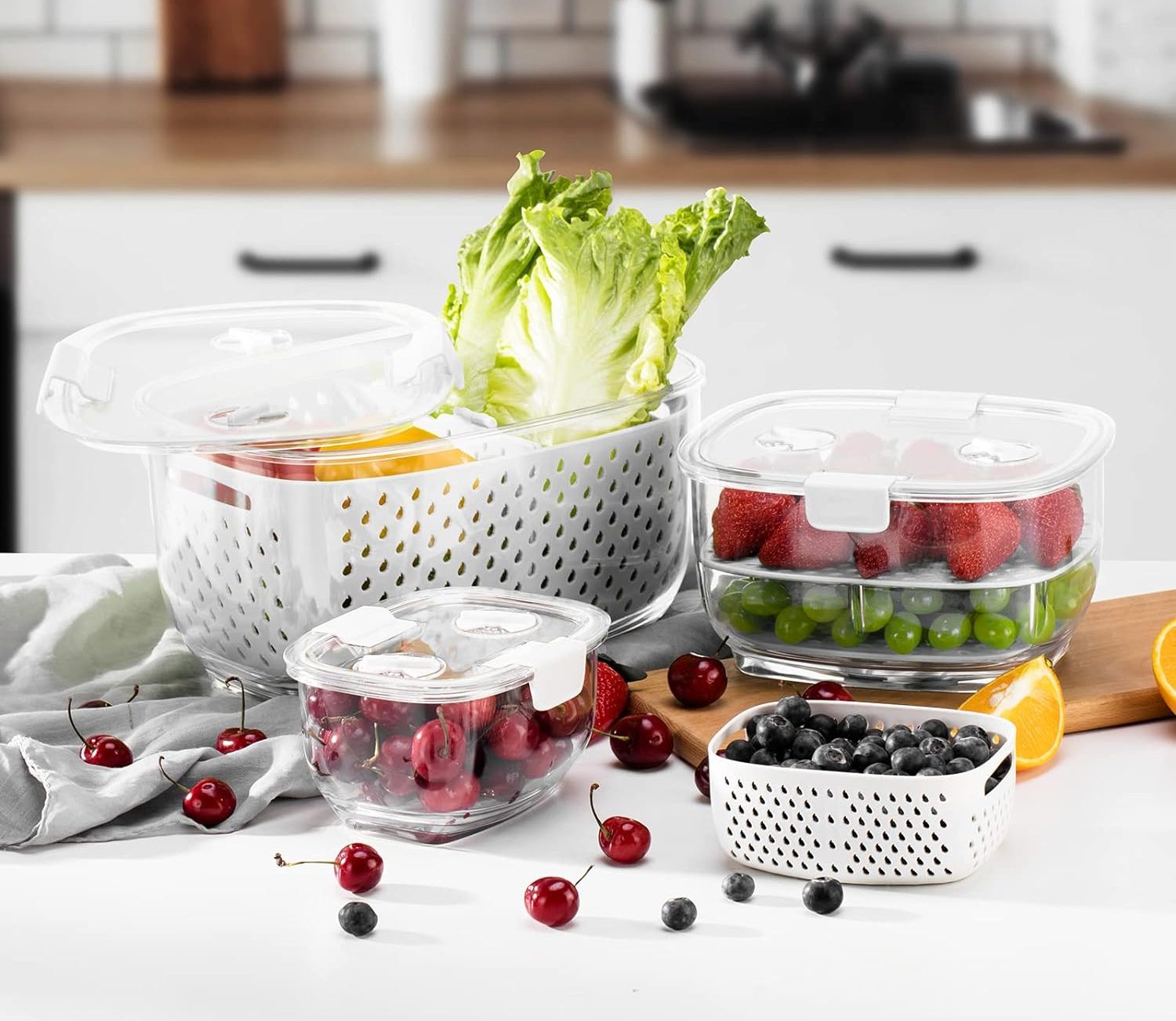 Luxear Three-Piece Storage Container Set