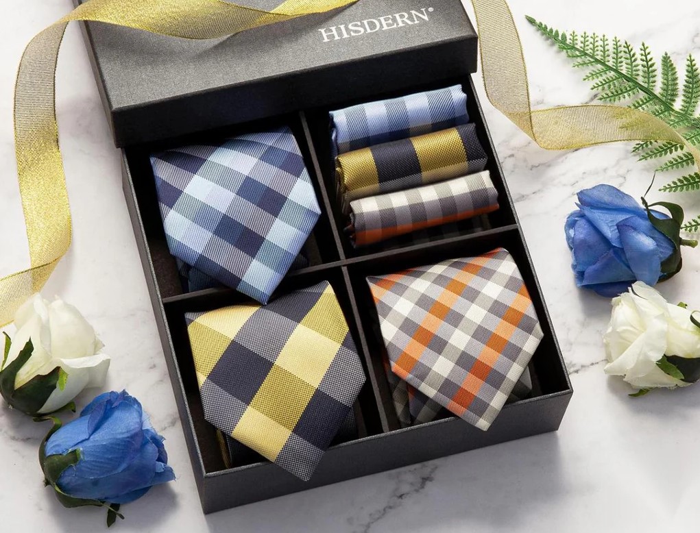 HISDERN Mens Ties Set Collection