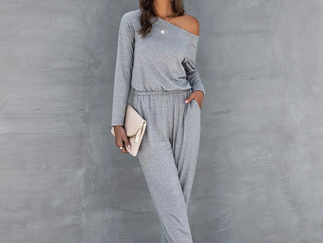 PRETTYGARDEN Women's Casual Long Sleeve Jumpsuit