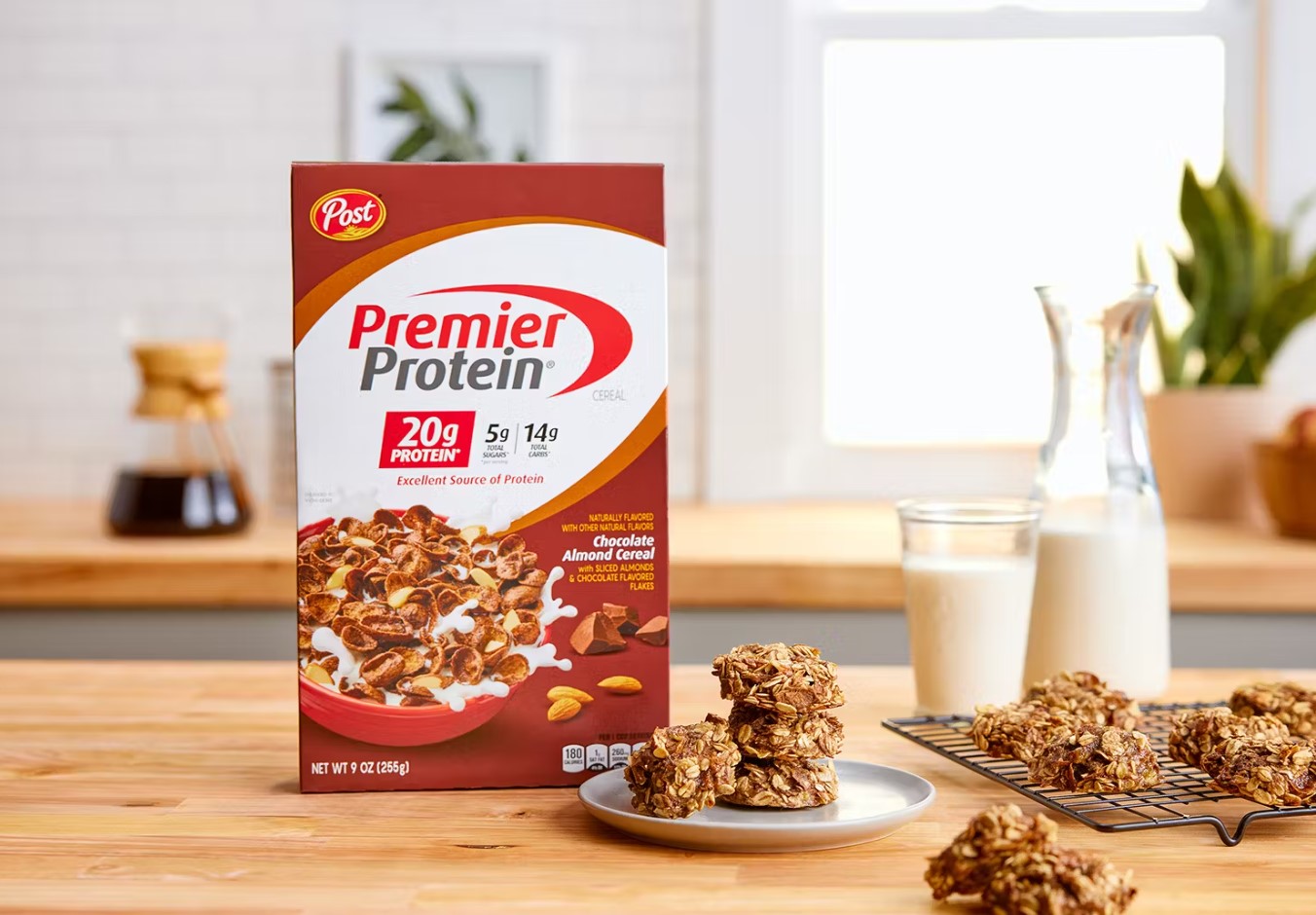 Post Premier Protein 20g Protein Chocolate Almond Cereal