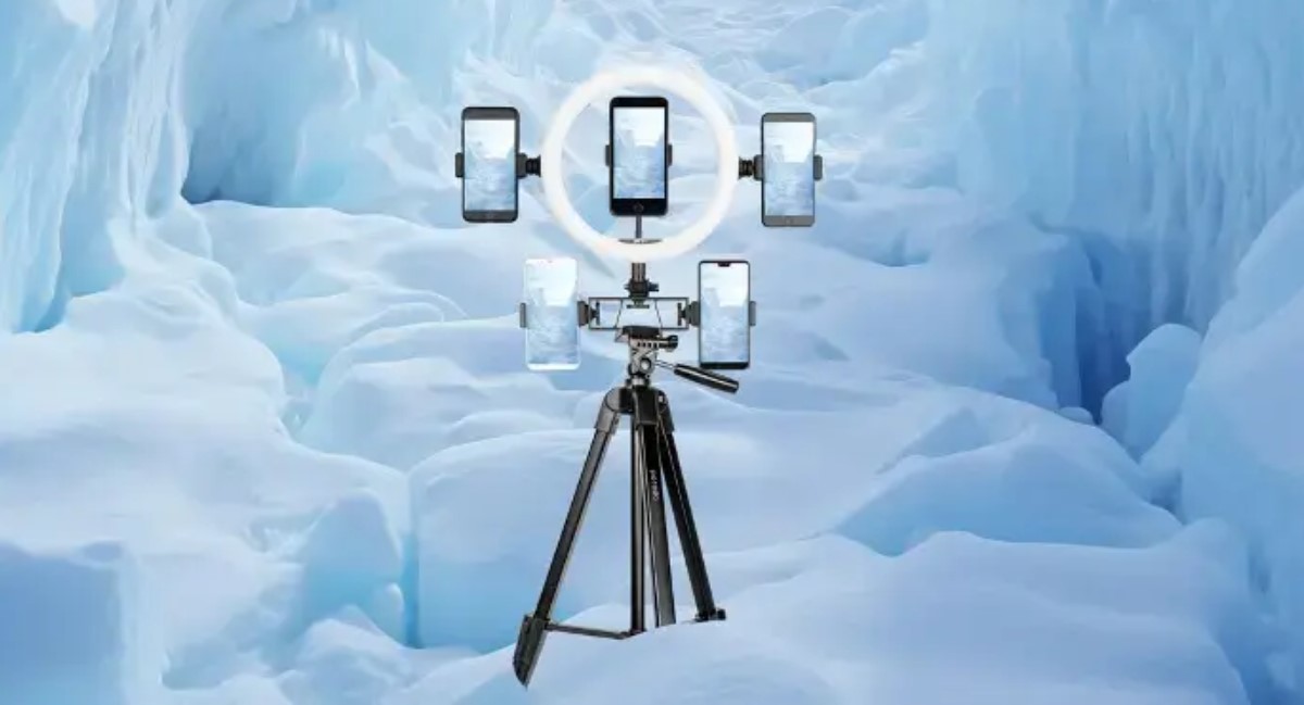 Porodo Professional Gimbal Tripod
