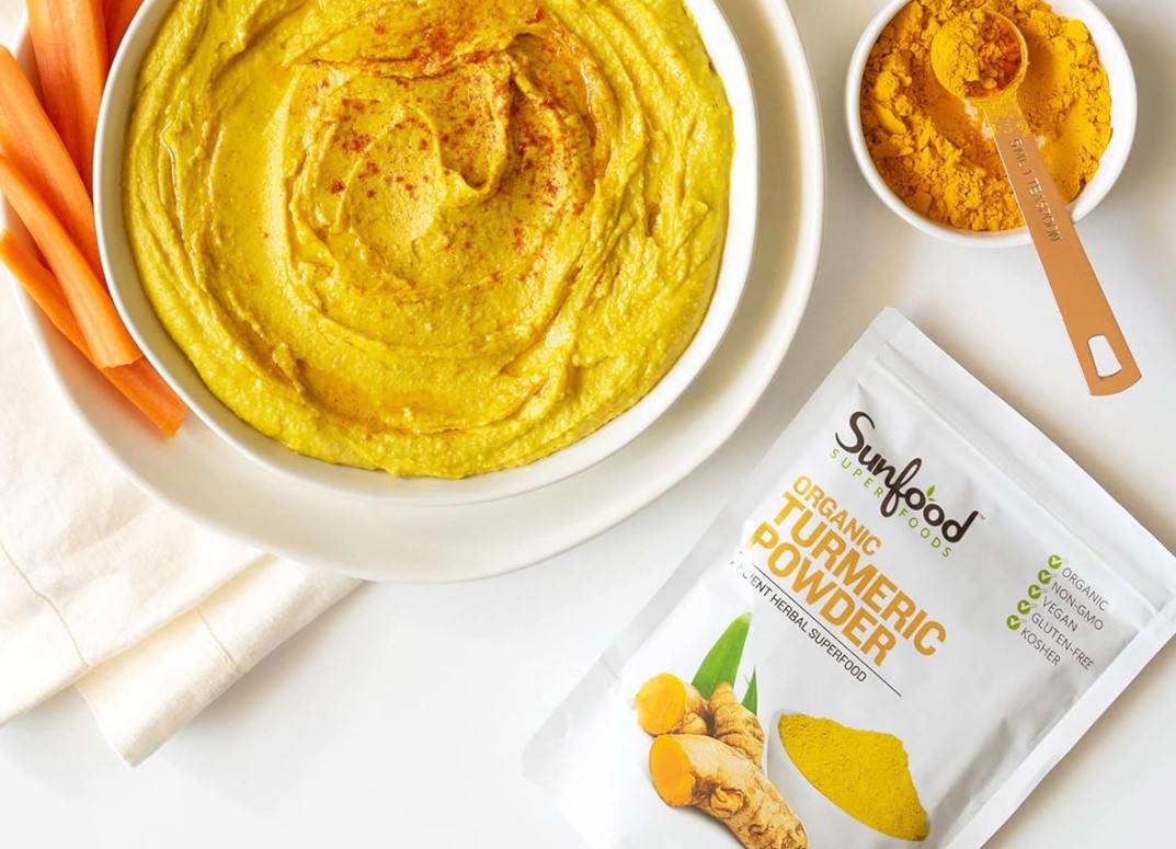 Sunfood Turmeric Powder, 4oz, Organic