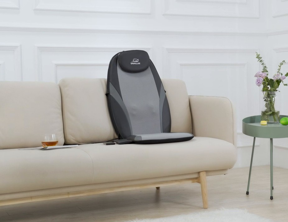 Shiatsu Back Massager with Heat & Vibration