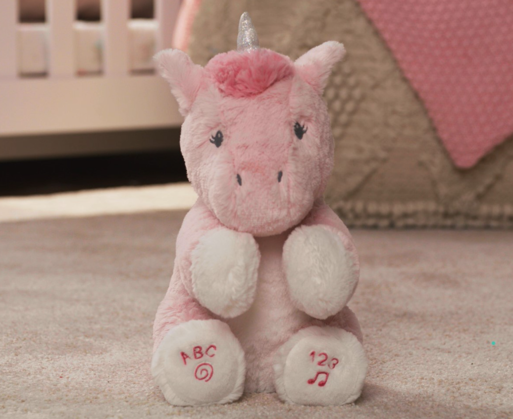 Gund Alora The Unicorn Animated Counting & Singing Plush